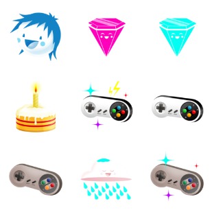 Fun icon sets preview