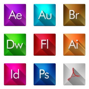 Triangle Adobe icon sets preview