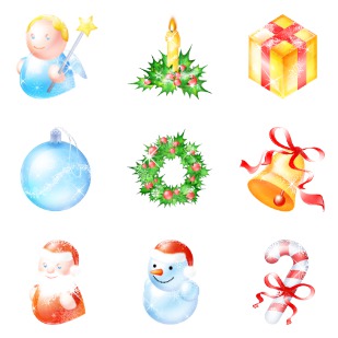 Xmas Pack icon sets preview