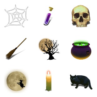 Witchery icon sets preview