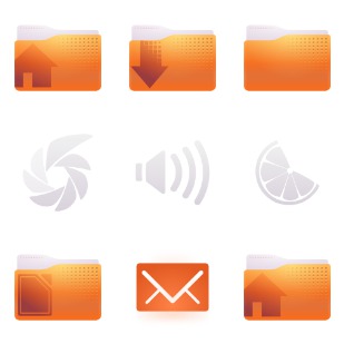 FS Ubuntu Dark icon sets preview