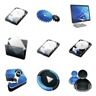 Hydropro icon sets preview