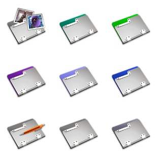 Titanium Folders icon sets preview