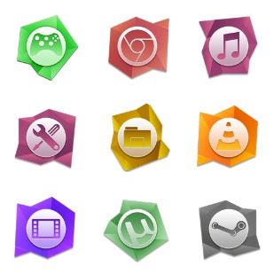 Prime Dock 2 icon sets preview