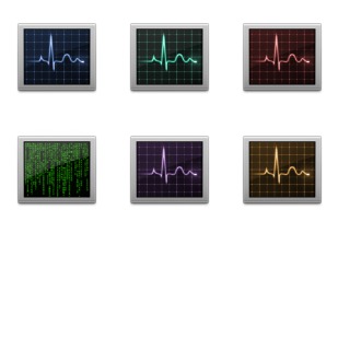 Activity Monitor icon sets preview