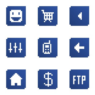 Bitcons icon sets preview