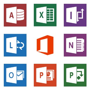 Microsoft Office 2013 icon sets preview