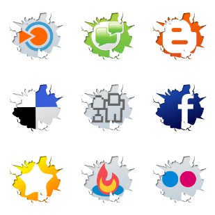 Social Inside icon sets preview