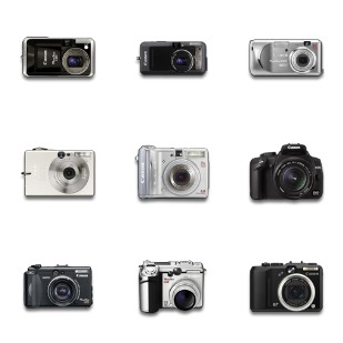 Canon Digital Camera icon sets preview