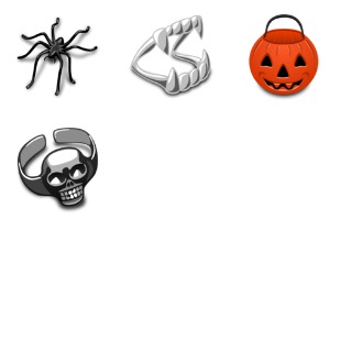 Trick OR Treat icon sets preview