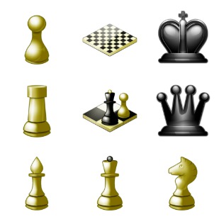 Chess icon sets preview