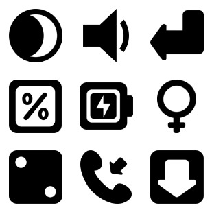 Pleasantly Plump icon sets preview