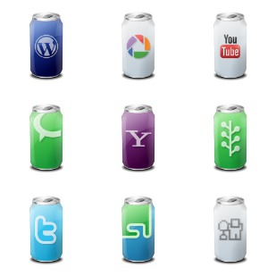 Drink Web 2.0 icon sets preview