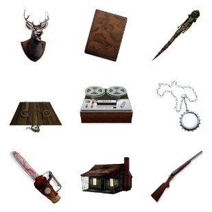 Evil Dead Movie icon sets preview