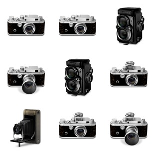 Classic Cameras icon sets preview