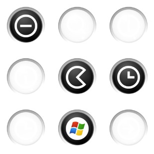 I Like Buttons 3B icon sets preview