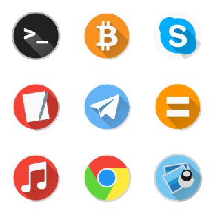 Enkel icon sets preview