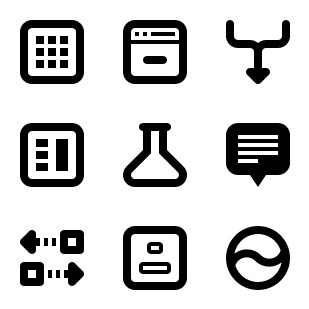 Batch Release 1.3 icon sets preview