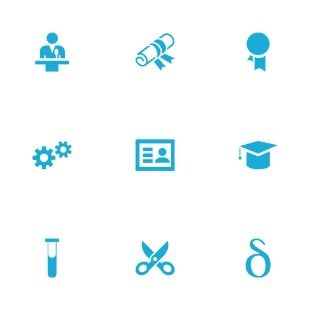 vector -education icon sets preview