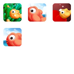 iOS Fish icon sets preview