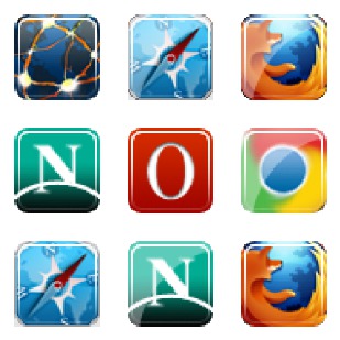 Web Browser Pack icon sets preview