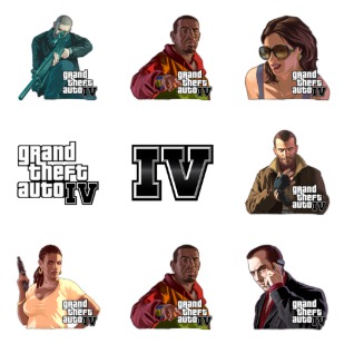 GTA IV icon sets preview