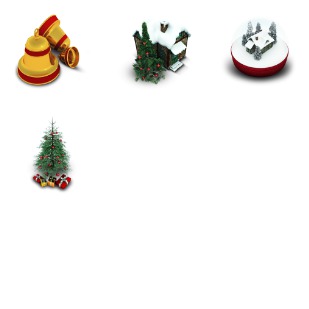 Christmas icon sets preview