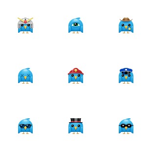 Tweetle icon sets preview