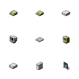 Apple Desktop Collection icon sets preview