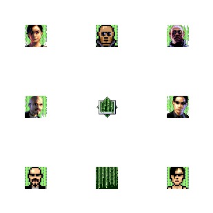 The Matrix icon sets preview