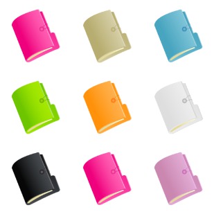 Document Folders icon sets preview