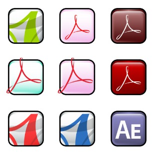 Adobe Family icon sets preview