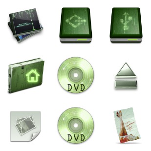 Matrix Rebooted icon sets preview