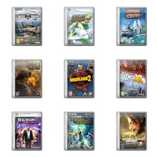 Game Cover 49 icon sets preview