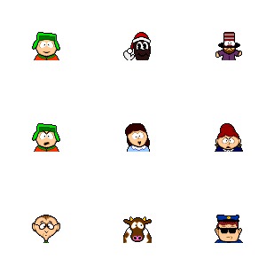 South Park icon sets preview