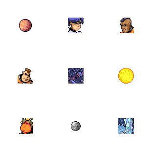 Solar Patrol icon sets preview