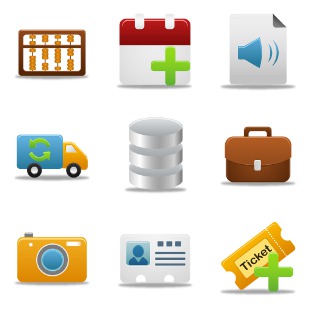 Pretty Office 2 icon sets preview