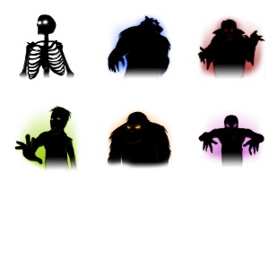 Creeps icon sets preview