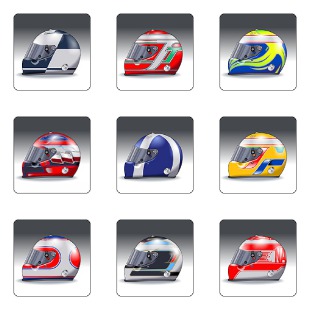 F1 2008 icon sets preview