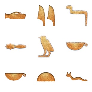 Hieroglyphica icon sets preview