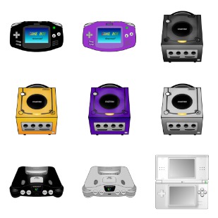 Console icon sets preview