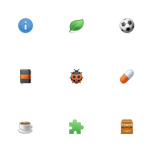 Toolbar set icon sets preview