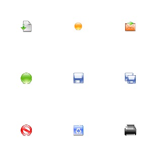 Crystal Office Collection icon sets preview