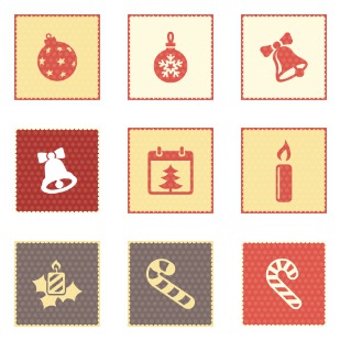 50 Christmas icon sets preview