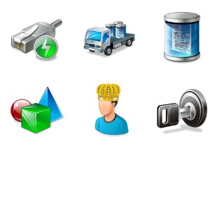 Real Vista Data icon sets preview