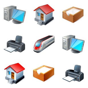 Vista Artistic icon sets preview