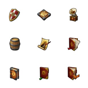 Ancient Legend icon sets preview