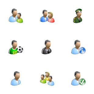 People icon sets preview