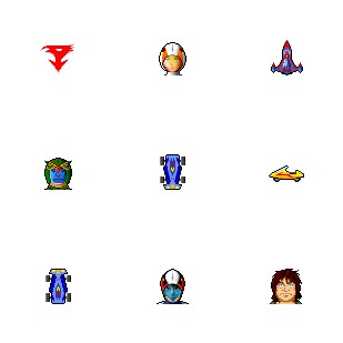 Ninja Team Gatchaman icon sets preview