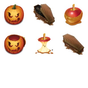 Trick OR Trash icon sets preview